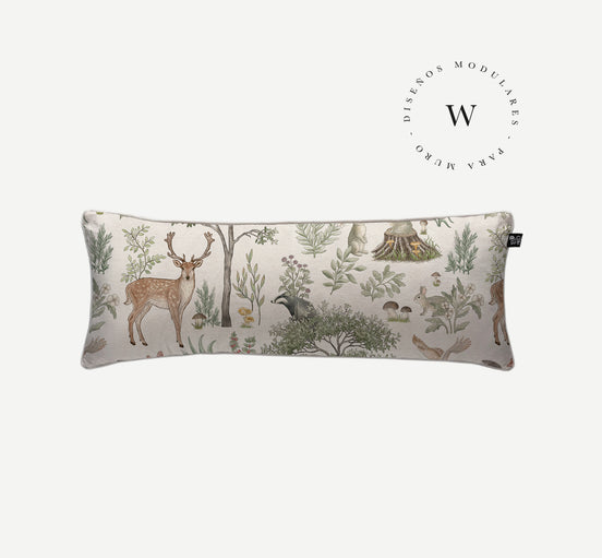 Funda Plumón Fantastic Forest White Cuna 145 x 105 cm