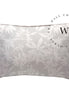 Cojín Flower Shape Grey 90 x 35 cm