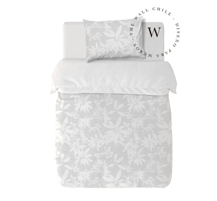 Flower Shape Grey