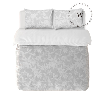 Flower Shape Grey