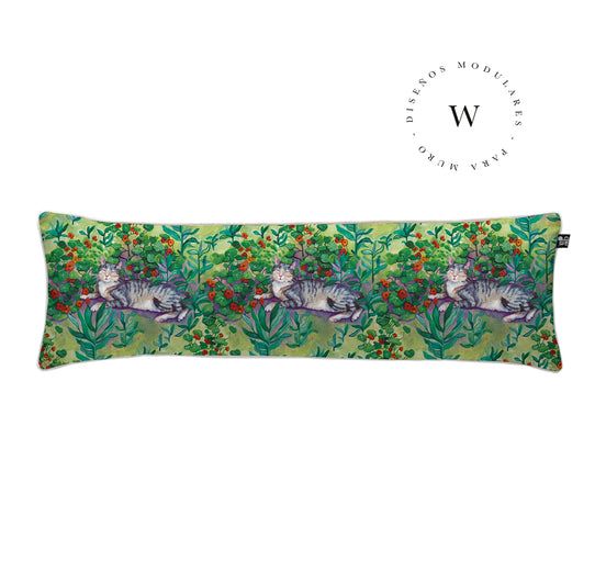 Cojín Garden Cat 120 x 35 cm