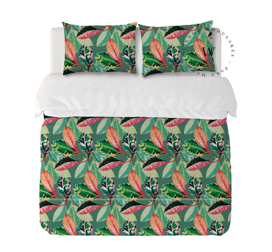 Funda Plumón Gomero Tropical 1 Plaza