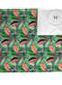 Manta Acolchada (Piecera) Gomero Tropical 180 x 90 cm