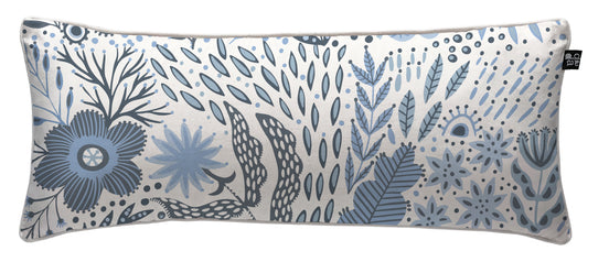 Cojín Indigo Flowers 90 x 35 cm
