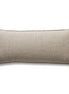 Cojín Lino Beige 90 x 35 cm