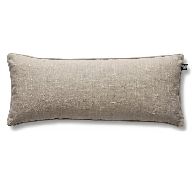 Cojín Lino Beige 90 x 35 cm