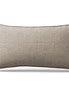 Cojín Lino Beige 70 x 35 cm