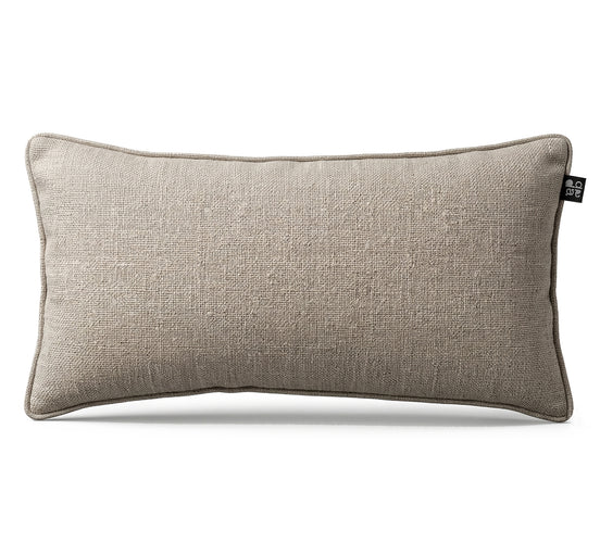 Cojín Lino Beige 70 x 35 cm
