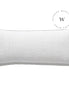 Cojín Lino Blanco 90 x 35 cm