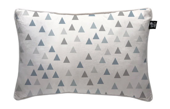 Cojín Little Triangle Blue 60 x 40 cm