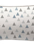 Cojín Little Triangle Blue 70 x 35 cm