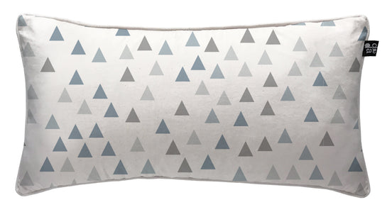 Cojín Little Triangle Blue 70 x 35 cm