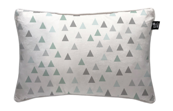 Cojín Little Triangle Green 60 x 40 cm