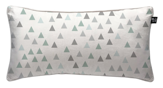 Cojín Little Triangle Green 70 x 35 cm