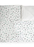 Manta Acolchada (Piecera) Little Triangle Green 210 x 140 cm