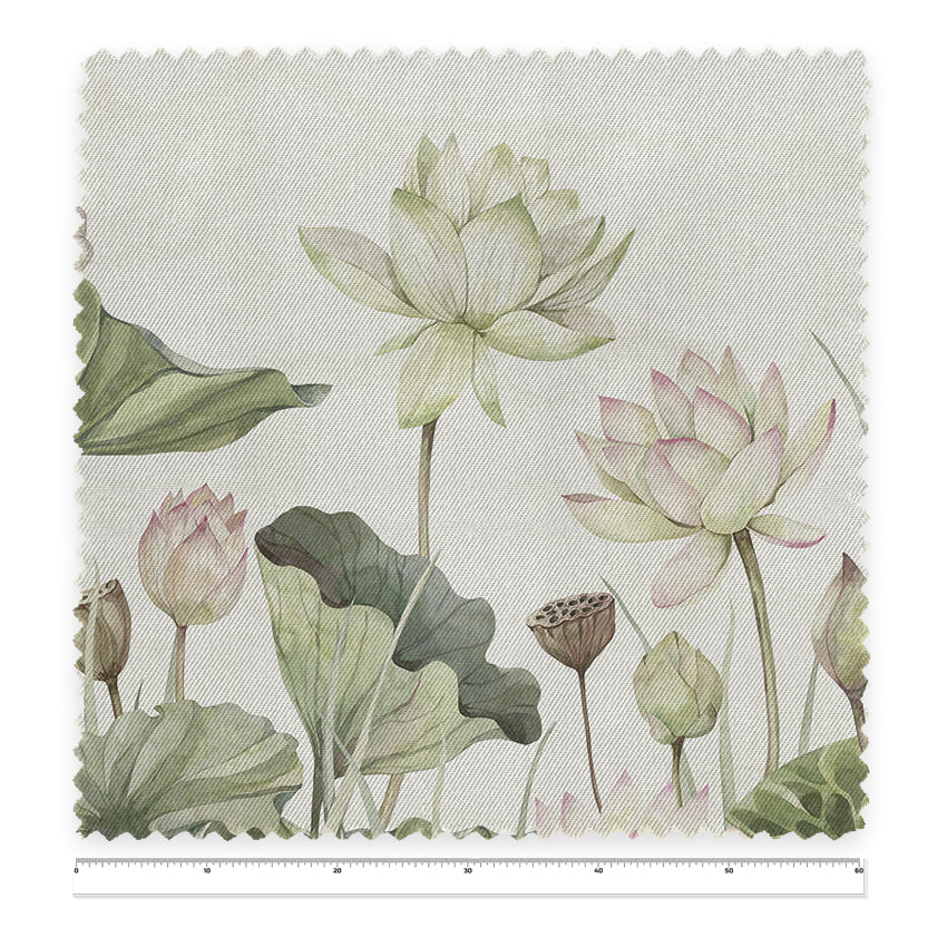 Funda Plumón Lovely Water Lillies Cuna 145 x 105 cm