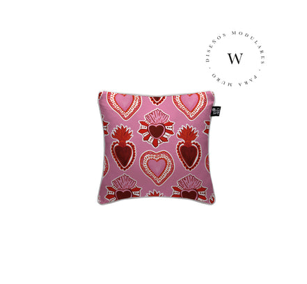 Funda Plumón Mexican Hearts Queen