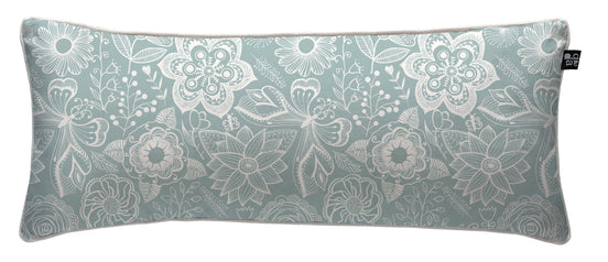 Cojín Mint Flower 90 x 35 cm