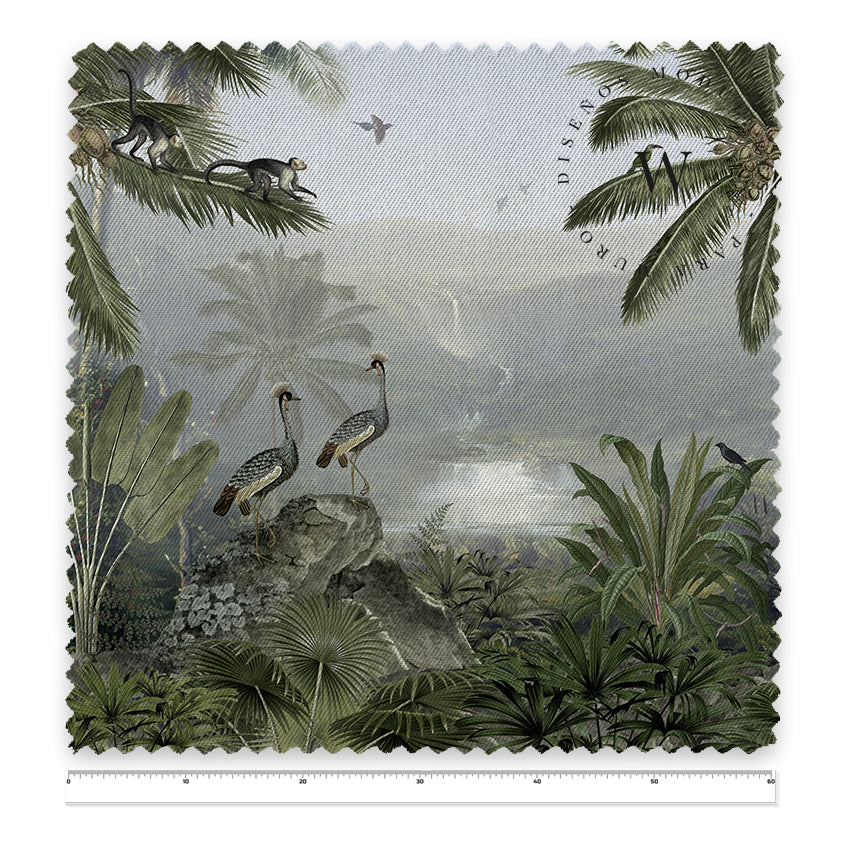 Funda Plumón Monkey Sanctuary Cuna 145 x 105 cm