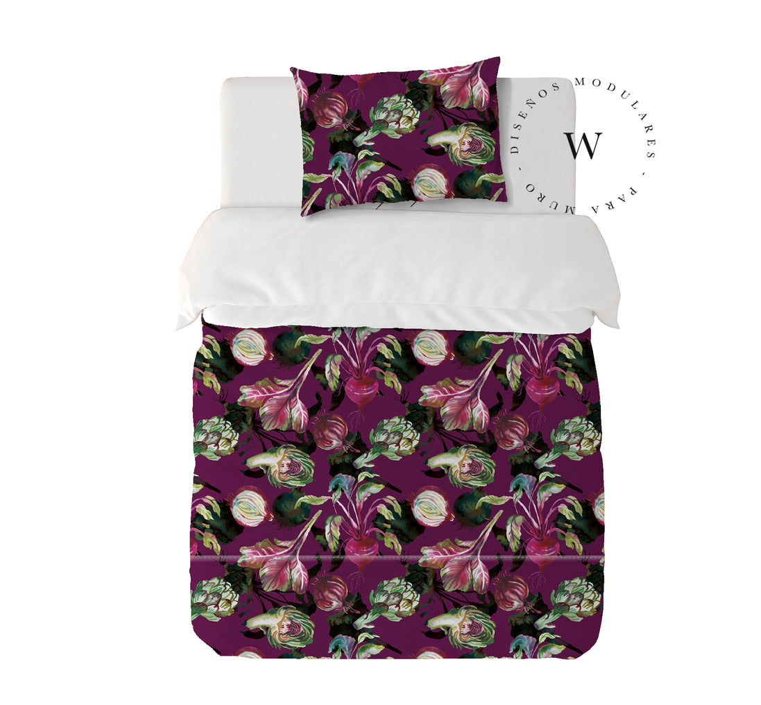 Funda Plumón Moody Artichoke Cuna 145 x 105 cm