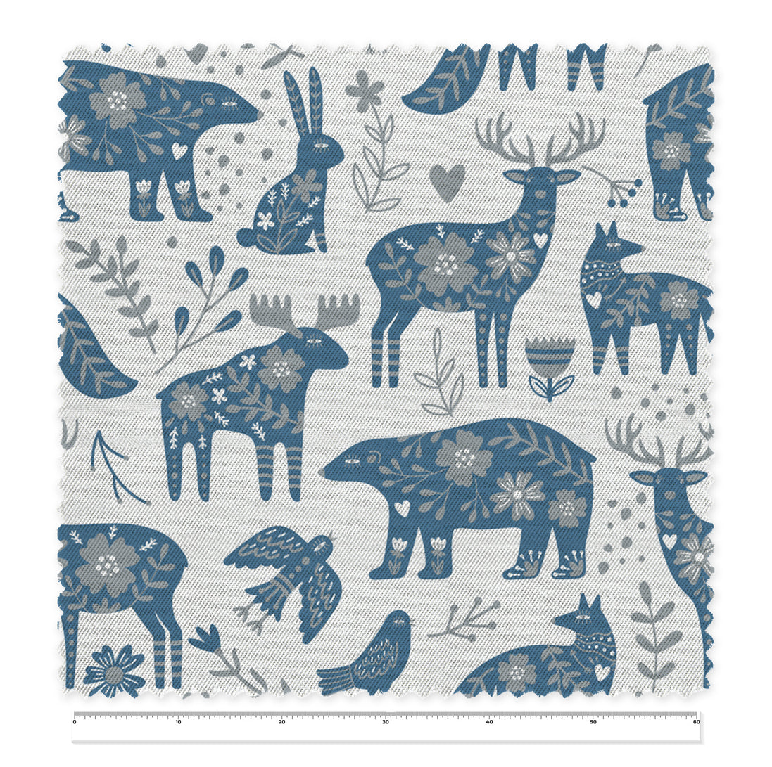 Tela Nord Animals x Metro (1,40 mts ancho)