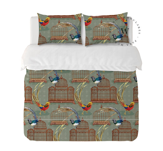 Funda Plumón Opulent Pheasants 1 Plaza