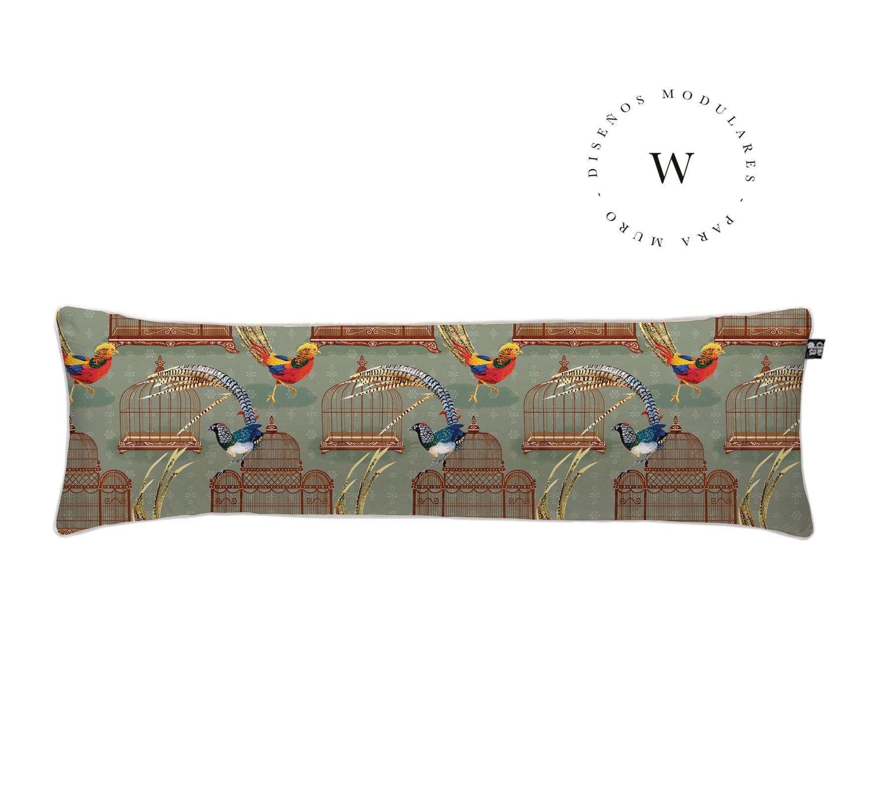 Cojín Opulent Pheasants 120 x 35 cm