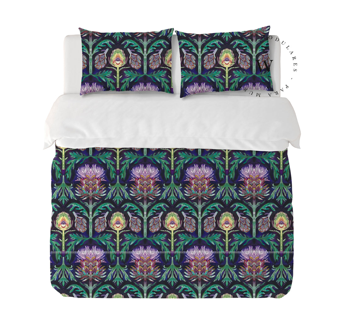 Funda Plumón Ornamental Artichoke 1 Plaza