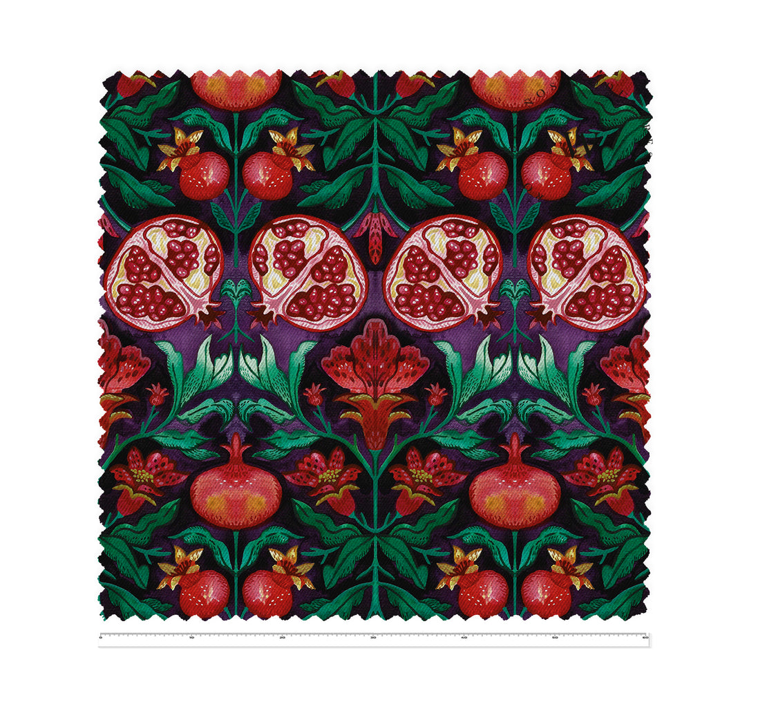 Funda Plumón Ornamental Pomegranate 1 1/2 Plaza