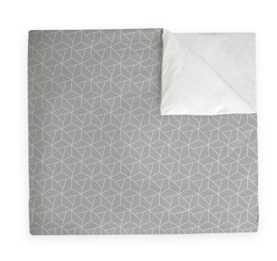 Manta Acolchada (Piecera) Pitagoras Grey 210 x 140 cm