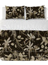 Funda Plumón Playful Monkeys Vintage Black Cuna 145 x 105 cm