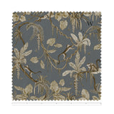 Playful Monkeys Vintage Blue