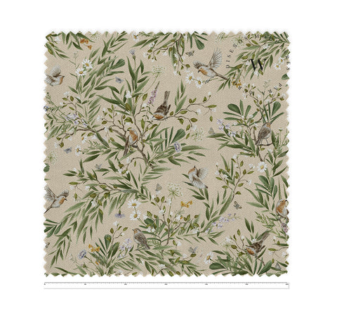 Playful Robins Beige