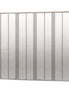 Cojín Stripes White 90 x 35 cm