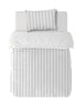 Funda Plumón Stripes White Cuna 145 x 105 cm