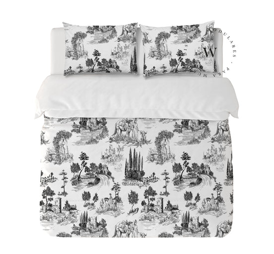 Toile De Jouy Black