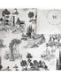Funda Plumón Toile De Jouy Black Super King