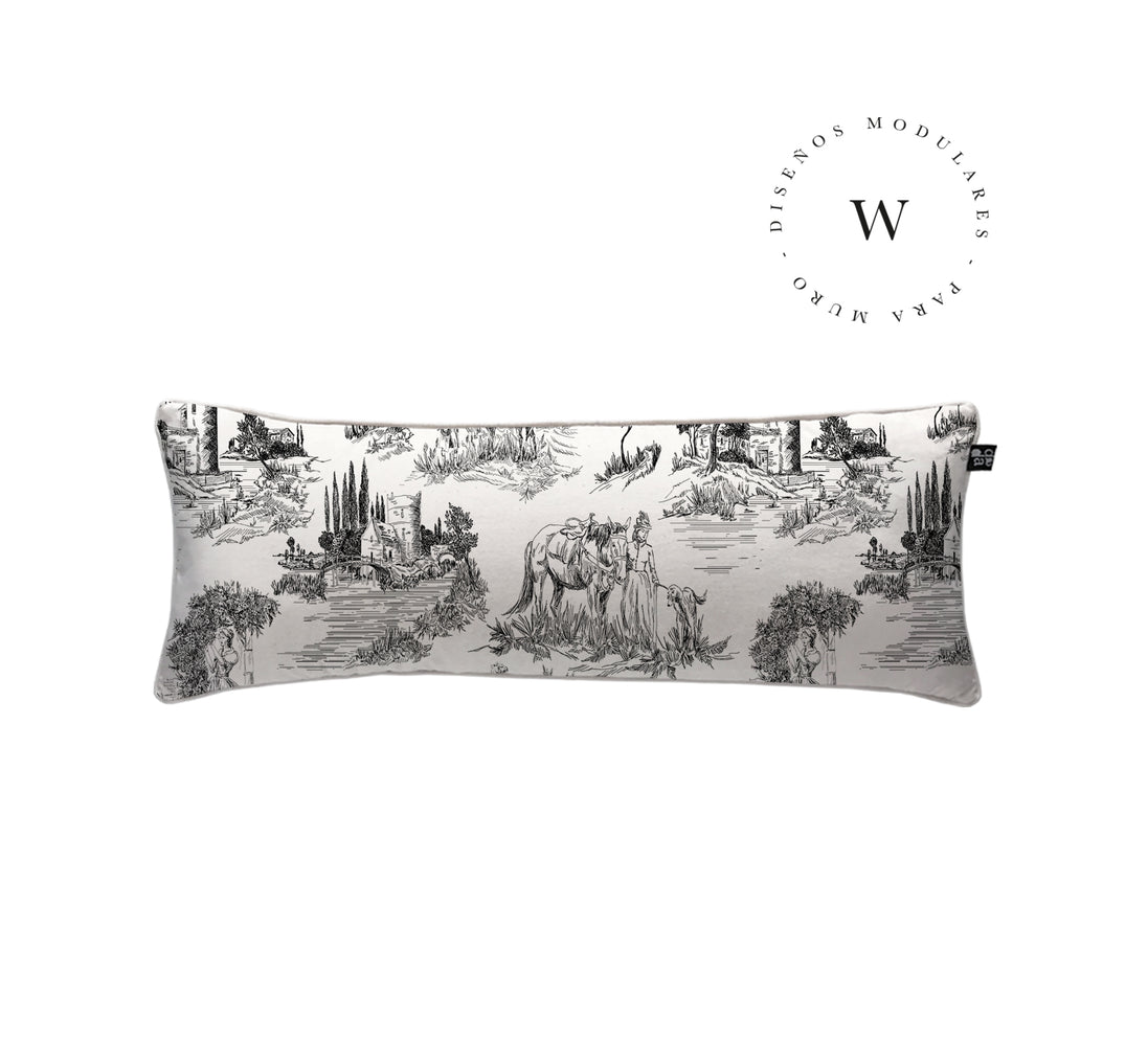Toile De Jouy Black