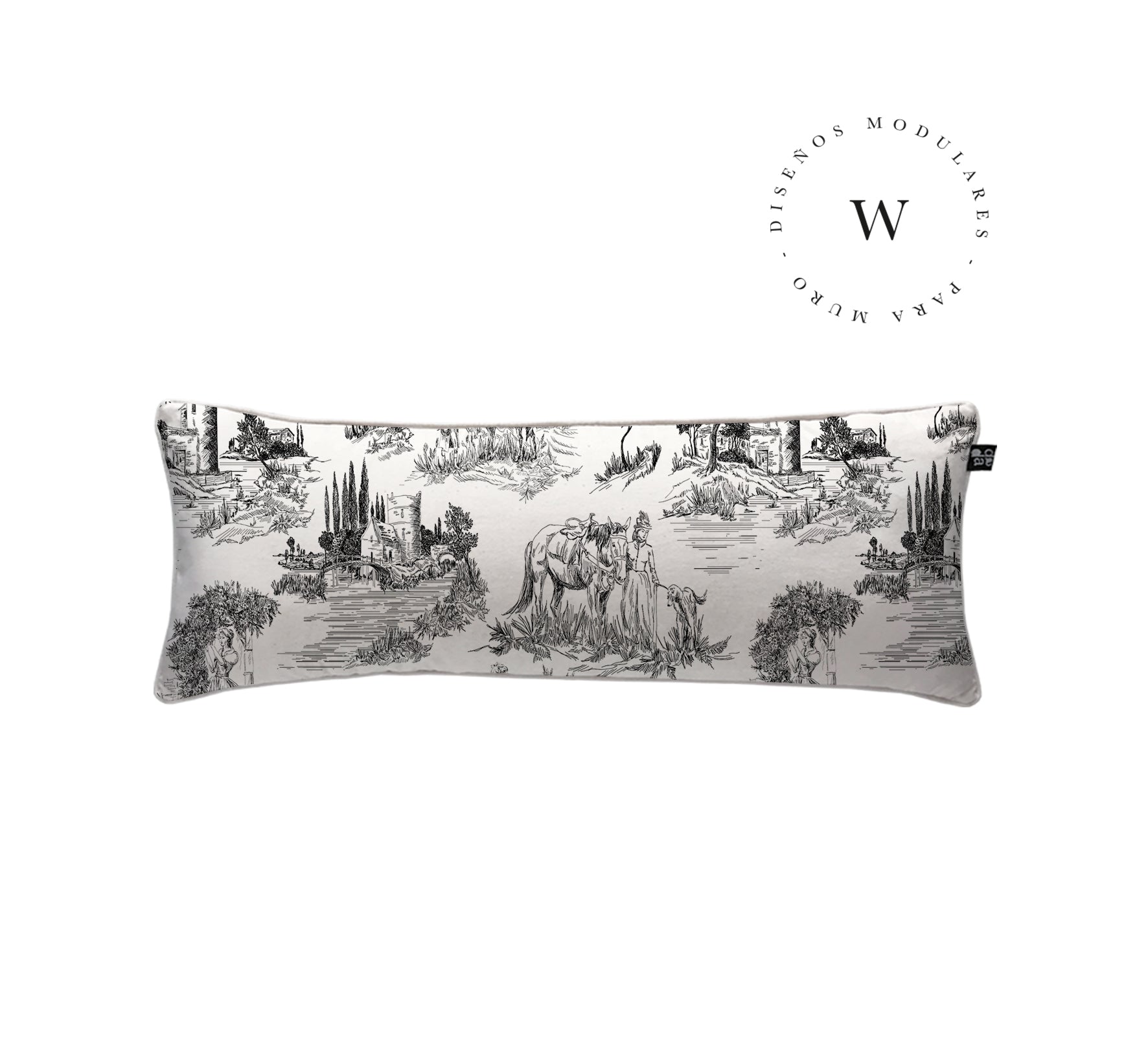 Toile De Jouy Black