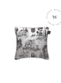Funda Plumón Toile De Jouy Black 1 Plaza