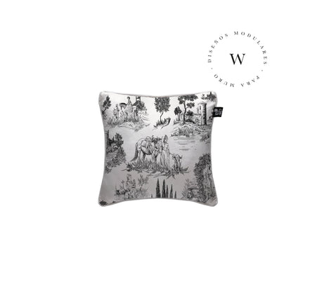 Toile De Jouy Black