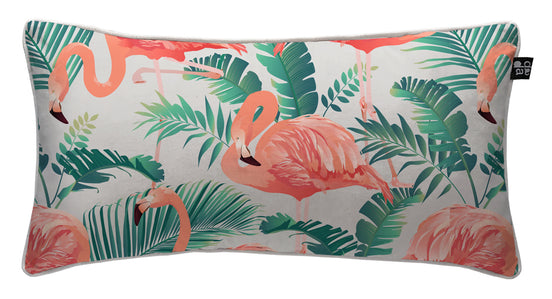 Cojín Tropical Flamingo 70 x 35 cm