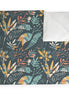 Manta Acolchada (Piecera) Tropical Leaves 210 x 140 cm