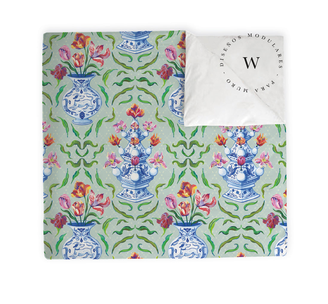 Funda Plumón Tulipiere & Vase Queen