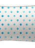 Cojín Turquese Dots 70 x 35 cm
