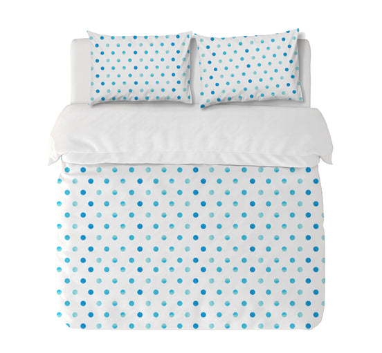 Funda Plumón Turquese Dots Super King