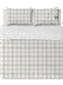 Funda Plumón Vichy Beige Queen