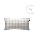 Manta Acolchada (Piecera) Vichy Beige 180 x 90 cm