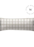 Manta Acolchada (Piecera) Vichy Beige 210 x 140 cm