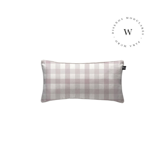 Funda Plumón Vichy Pink Cuna 145 x 105 cm